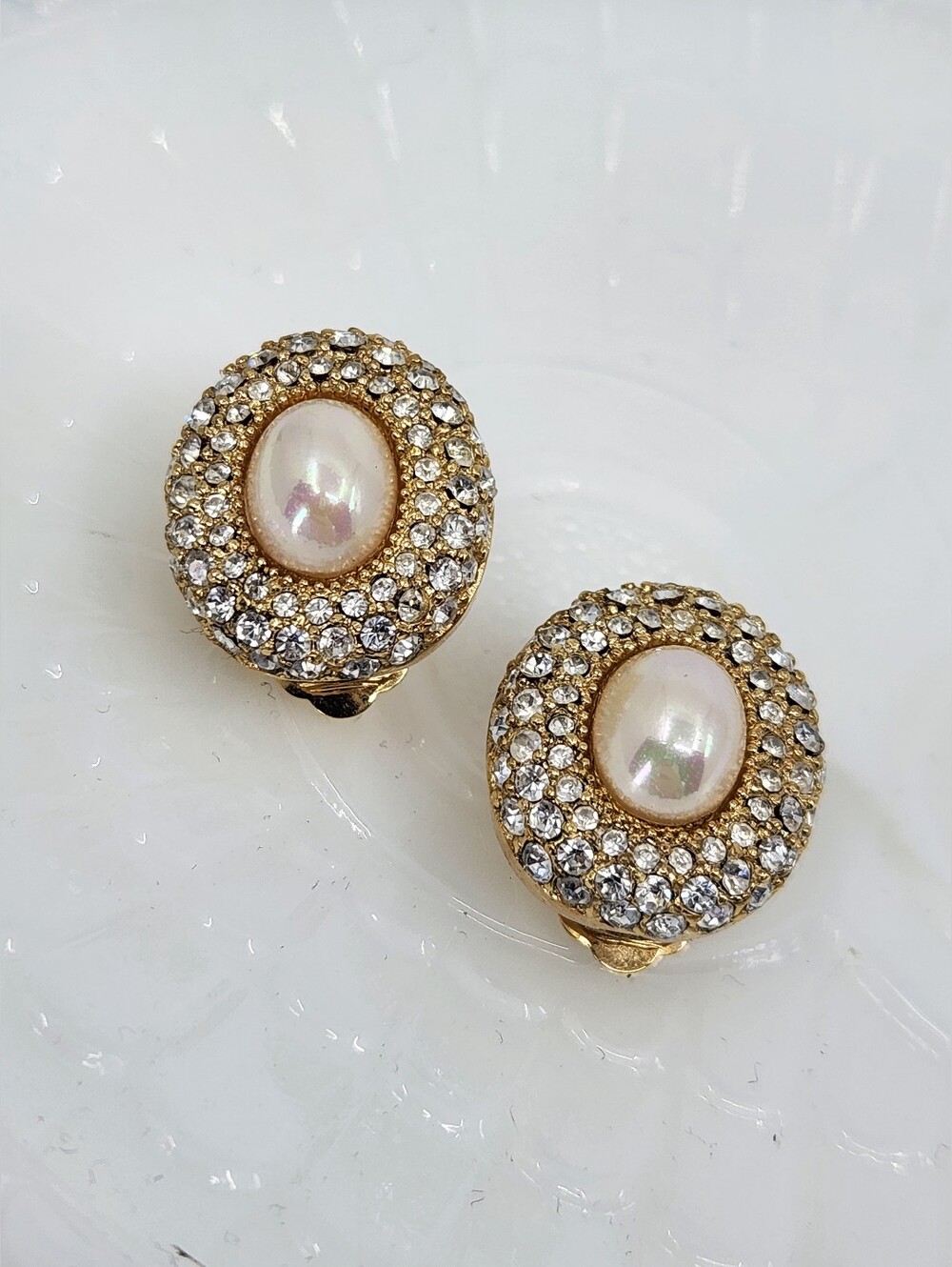 Christian Dior Vintage Clip-on Earrings